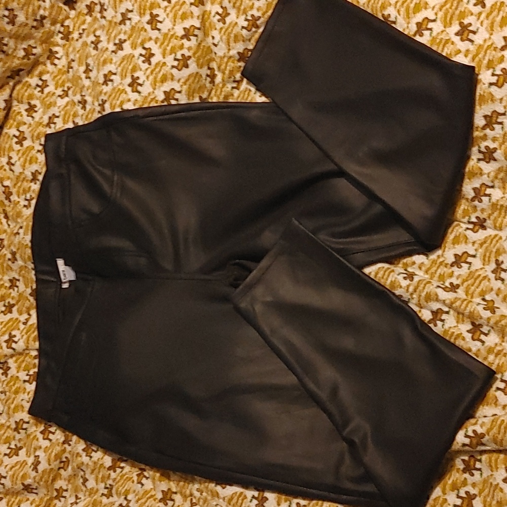 Bar III Soft Faux Leather Pants Sz XL
